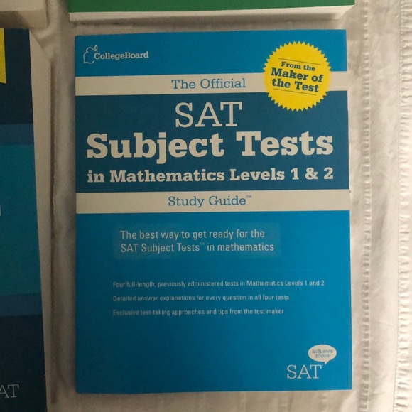 New Unused SAT and SAT Subject Test Study Guides - Picture 5 of 10